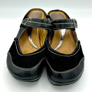 Naturalizer Black Women’s Mary Janes Velcro Straped Shoes | Size: 7M